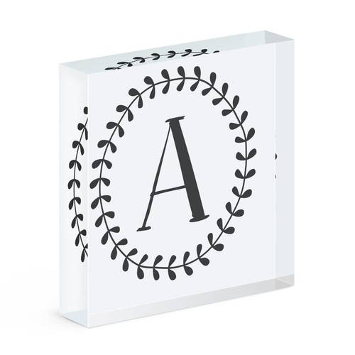 Buchstabe blumenkranz - buchstabe,