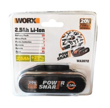 Worx Akku Ersatzakku Worx 20 V Li (2,5 Ah) WA3572