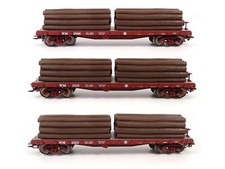 Märklin H0 Güterwagen US-Rungenwagen-Set zu Shay 45600 neu OVP