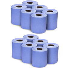 Blau Mittelfutter Rollen