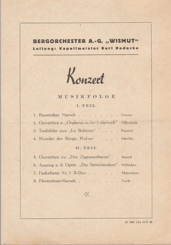 Theaterzettel konzert des - theaterzettel,
