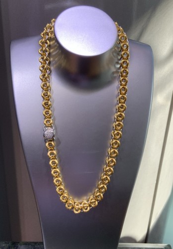 Kette collier 22kt gold - kette,,