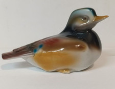 Ente, Porzellan, mehrfarbig, Ente  sucht neues Heim, Ungarn, handbemalt