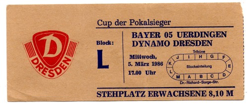 Ticket dynamo dresden - dresden,