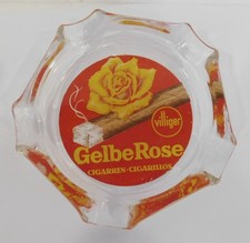 Alter glas aschenbecher - glas,