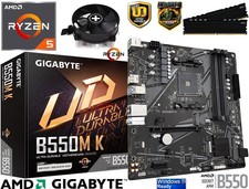 PC Aufrüstkit Bundle AMD Ryzen 5 3400G bis 32GB DDR4 mit TPM 2.0 GIGABYTE B550M