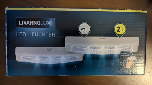 Schrankleuchte led 2er - schrankleuchte, set