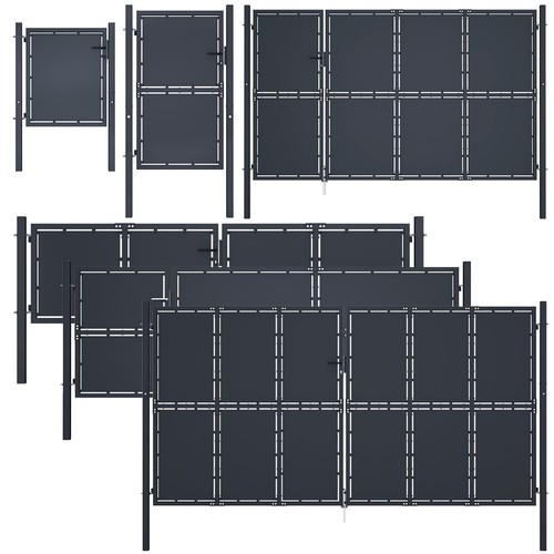Gartentor metall hoftor - metall,