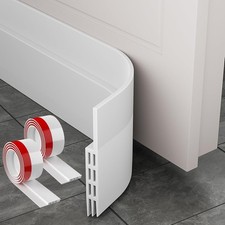 2x Türdichtung Zugluftstopper für Türen 100cm Schneidbare Selbstklebend Dichtung