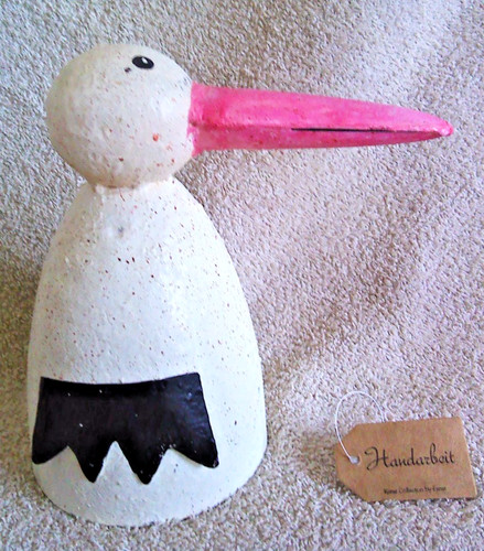 Zaunsitzer storch gesprenkelt - storch,