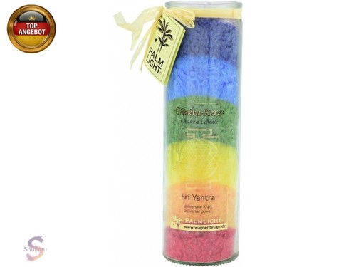 Chakra kerze bunt - chakra, kerze,