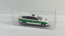 Modellauto 1:87 H0 Rietze Audi A6 C5 Avant Polizei