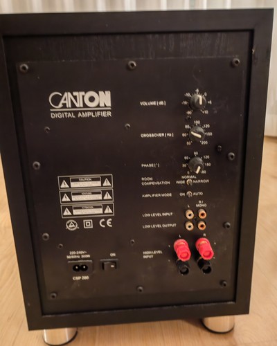 Aktives subwoofersystem sub - aktives, subwoofersystem,