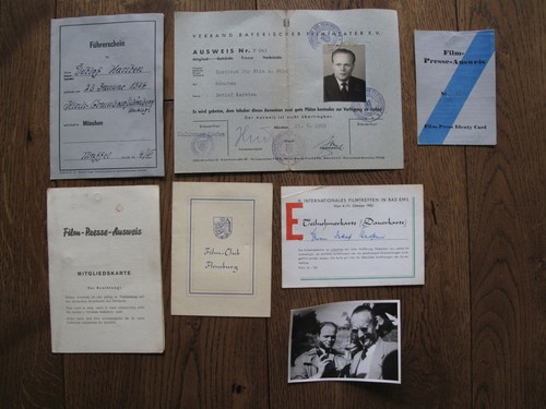 Nachlass film presse - nachlass, ausweise