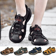 Wandersandalen Herren Outdoor Trekking Sandalen Geschlossene Sandalen Freizeit