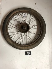 Oldtimer Motorrad Speichenrad