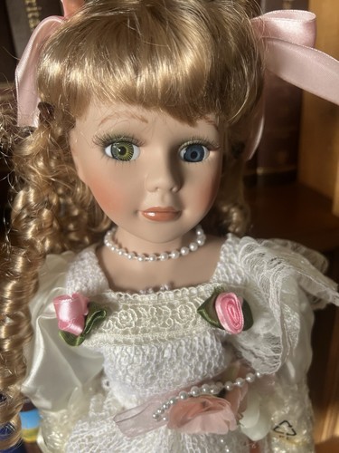 Porzellan deko puppe neu - porzellan,,