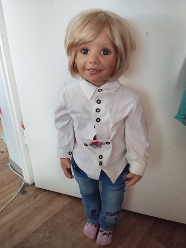 Künstlerpuppe von monika - künstlerpuppe,