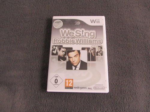 Wii sing robbie williams - we,