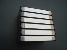 6x Audio Leerkassetten bespielt unbeschriftet Maxell XLII- 90 High Position