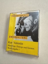Karl Valentin Werkausgabe 1-4 / Monologe, Dialoge und Szenen / Tondokumente (MC)