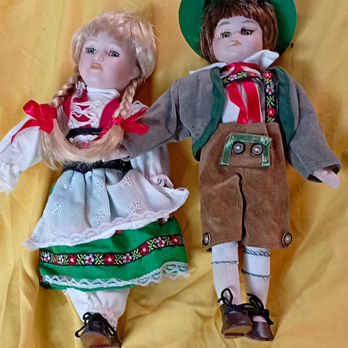 Spielpuppe lot - 2x,