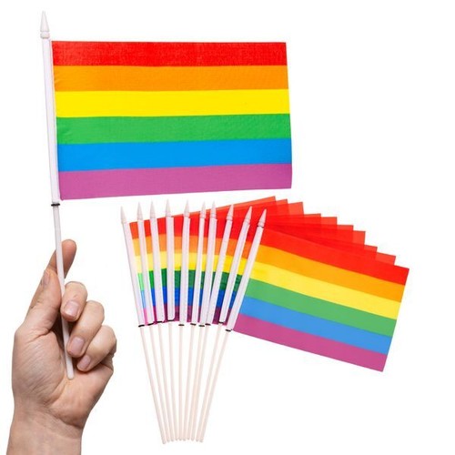 Mini regenbogen flagge - regenbogen, lgbt