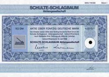 Schulte schlagbaum 1990 - schulte,