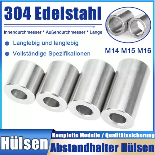 Distanzhülsen 304 edelstahl - distanzhülsen,