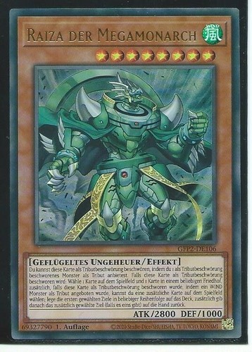 Raiza der megamonarch - yu, oh