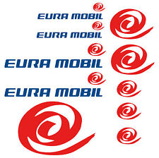 Eura Mobil aufkleber sticker