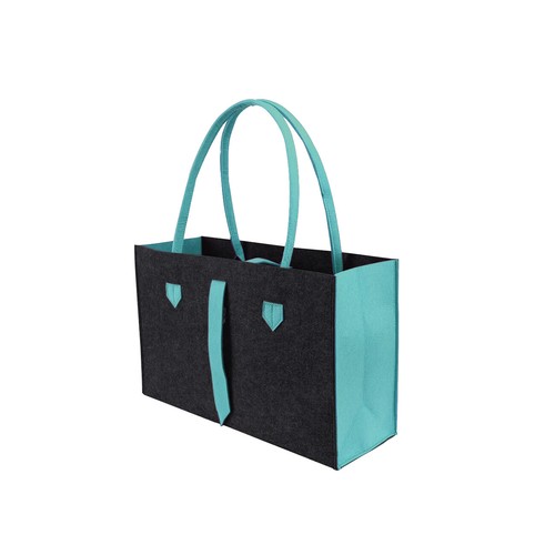Filztasche korb shopper - filztasche,