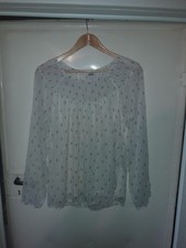 Bluse, Blusenshirt, Gr. L