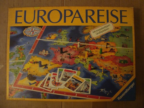 Spiel europareise mit - spiel,