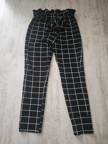 Shein hose schwarz weiß - hose, gr.l
