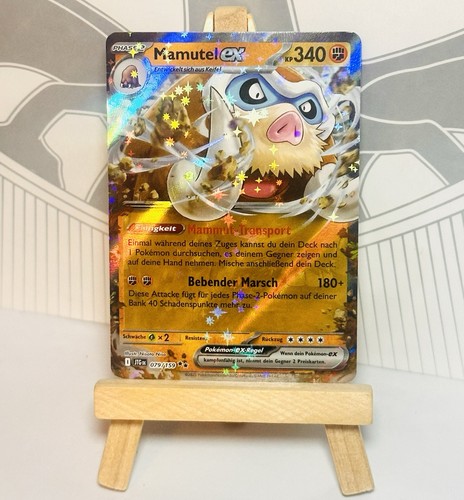 Pokemon karte mamutel - karte, ex