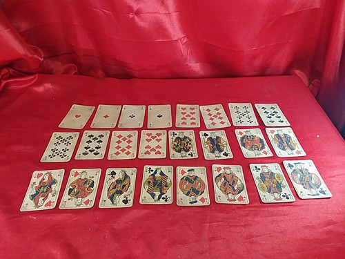 Antike alte spielkarten poker - antike,