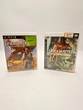 Uncharted Bundle 1 and 3 Ps3 CIB Uncharted 1 And Uncharted 3