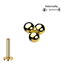 1,2mm Titan 3er Kugel Dreieck