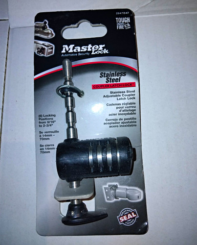 Master lock 2847dat - lock, edelstahl