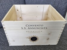 1x 6er Holzkiste Weinkiste OHK