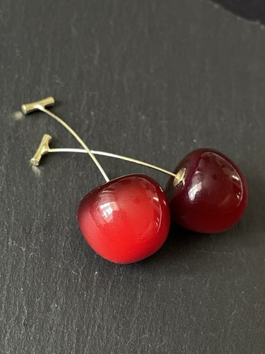 Kirsch ohrringe aus edelstahl - kirsch-ohrringe,