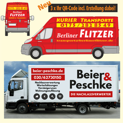 Fahrzeugbeschriftung lkw bis - fahrzeugbeschriftung,