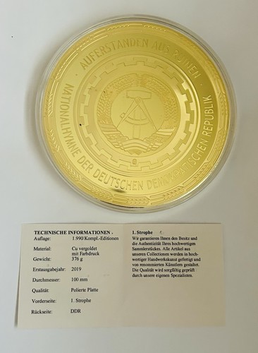 XXL-Sammlermedaille