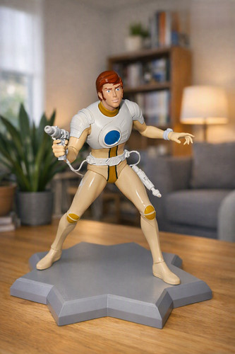 Resin figur captain - cm, flam