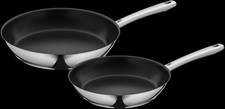 WMF Nordic Profi Bratpfannen-Set 24/28 cm – Antihaft, Induktion, Edelstahl