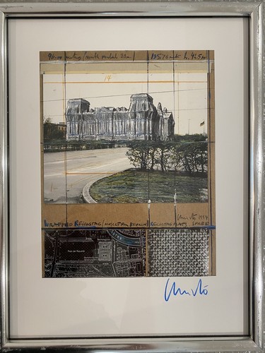 Christo wrapped reichstag - christo,