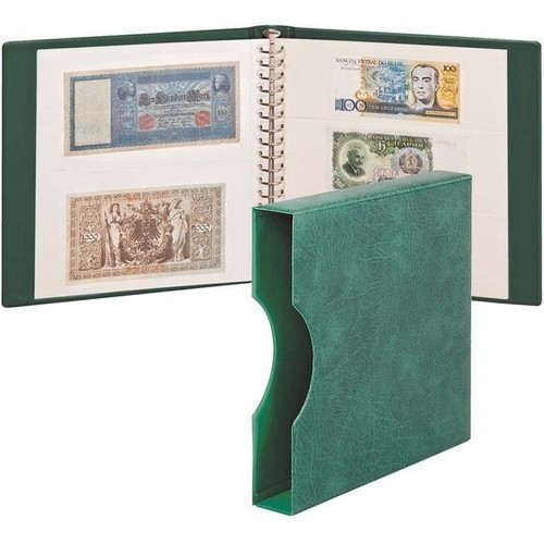 Lindner banknoten album - lindner, (mit