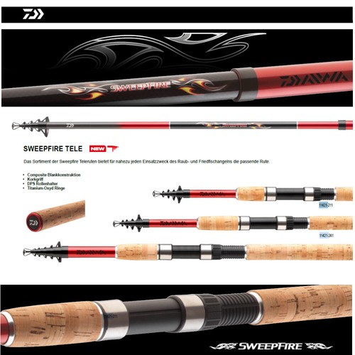 Daiwa sweepfire tele rute - daiwa,