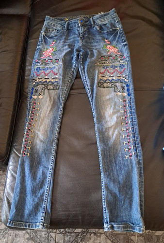 Desigual jeanshose mit - jeanshose,